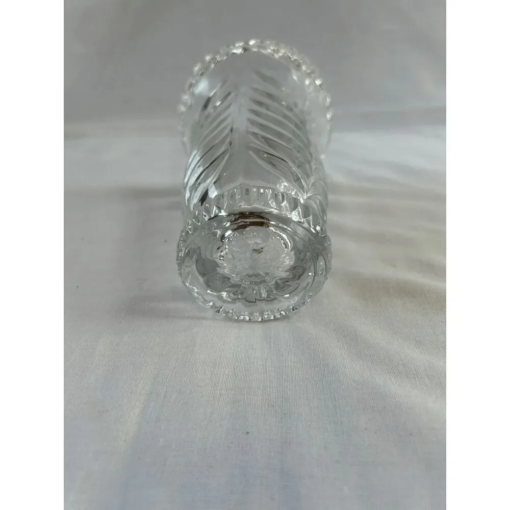 Vintage Crystal Clear 24% Lead Crystal 6
